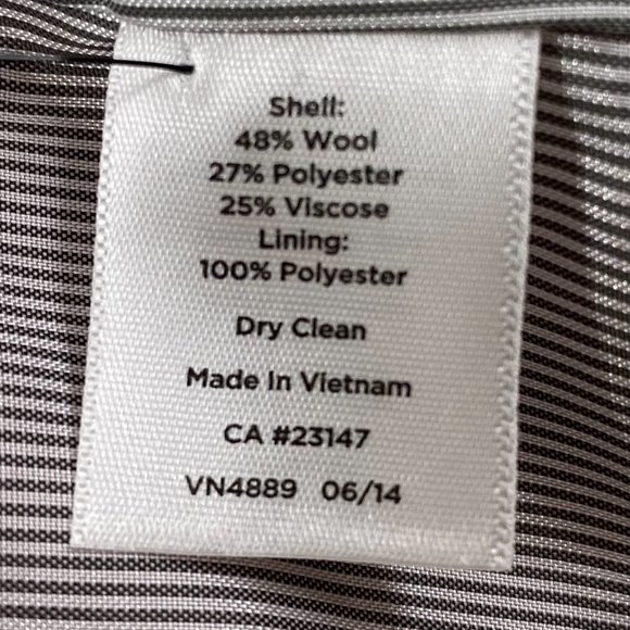 Talbots Petites Blazer Coral Pink Size 12P SKU 000316-9 - Picture 6 of 9